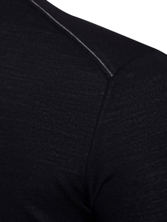 Джемпер, круглый ворот, SF, дл/ рукав 64 см (165, Темно-синий, 50 - M)