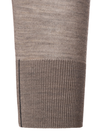 Джемпер, круглый ворот, SF, дл/ рукав 64 см (161, Темно-бежевый, 46 - XS)