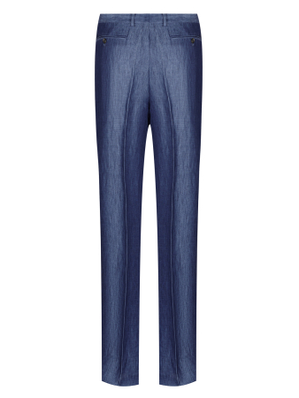 Брюки, Schiatti, DENI, спорт.- классика, без защипов (D255, Синий, 50)