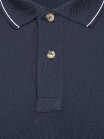 Поло, короткий рукав, однотонное (99045, Темно-синий, 56 - XXL  рукав 23 см)