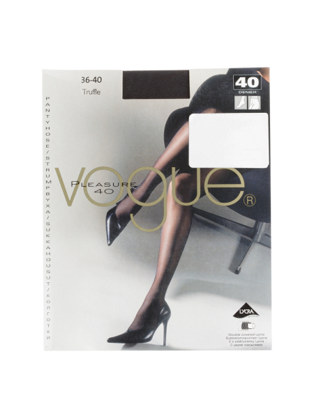 Колготки, Pleasure, 40 den (0289, Темно-телесный, 36-40, 40 den)