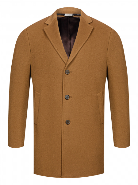 Пальто, AXTON, Jaguar ,укорочен. (35, Коричневый, 48 - S)