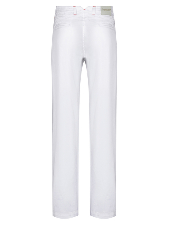 Брюки, A.Ferrante, спорт.-классика, без защипов, однотонные (001, Белый, 52)