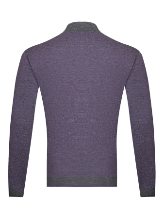 Водолазка, однотон., дл/рукав (237, Фиолетовый, 58 - 3XL     )