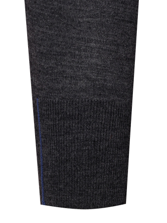 Поло, на пуговицах, дл/рукав (116, Темно-серый, 46)