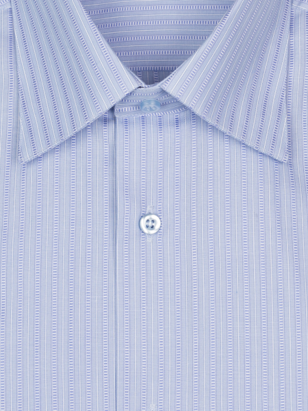 Сорочка, SMT, ДР, Paris, классика, в полоску (60, Голубой, 37/38)