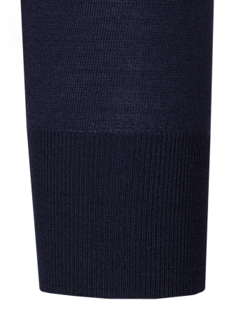 Джемпер, ворот стойка на молнии, дл/рук. (008, Темно-синий, 56)