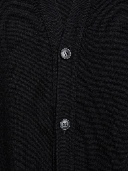 Жилет, V-вырез, пуговицы, S/M, A.Ferrante (002, Черный, 52 - L)