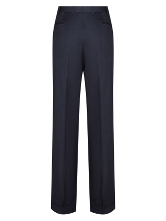 Брюки, Regent, Sporthose, спорт.- классика, с защипом, манжеты (190, Темно-синий, 52)