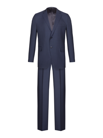 Костюм, средне-приталенный, лапки (16747, Темно-синий, 54 , R)