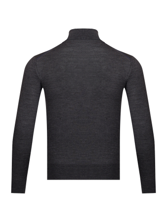 Водолазка , однотон. дл/рукав (116, Темно-серый, 46)