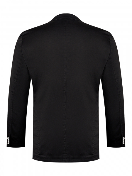 Пиджак,  Jaguar, однотон. с белыми  пугов. (19, Черный, 50 - M, 6)