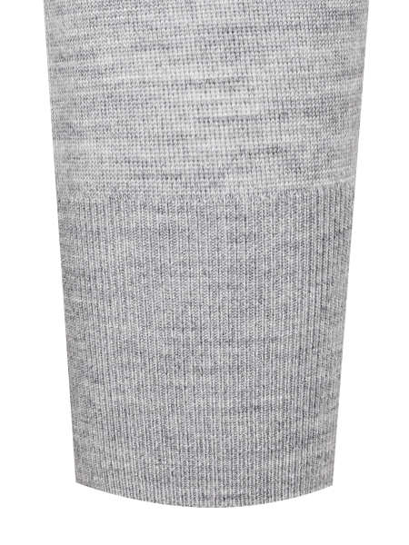 Джемпер, круглый вырез, заплат. на рук. (420, Светло-серый, 46 - S)