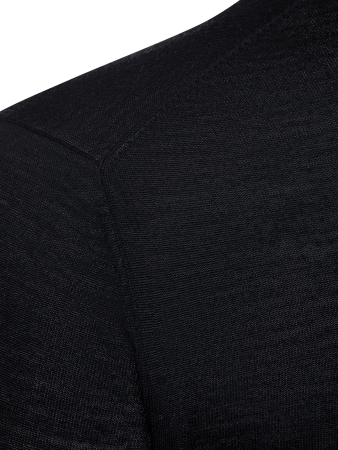 Джемпер, круглый ворот, дл/рукав (002, Черный, 48)