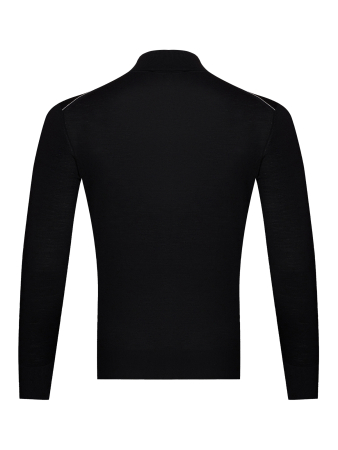 Водолазка , однотон. дл/рукав (164, Черный, 52)