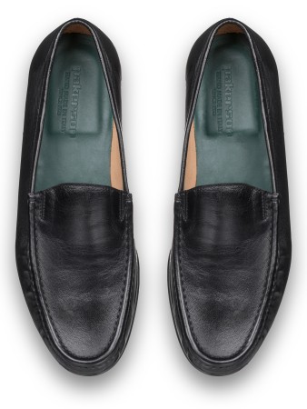 Мокасины, Pakerson (999, Черный, 44, 100% кожа, Кожа кенгуру 100%)