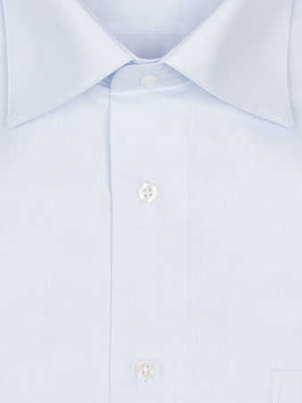 Сорочка, классика, дл/рукав, на пуговицах (200, Серо-голубой, 41/42)