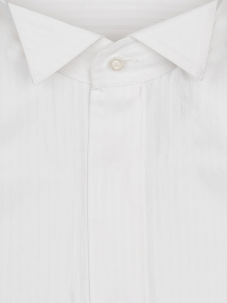 Сорочка, M.Carlo, запонки,  под бабочку,  дл/рукав,  в полоску (54, Молочный, 39/40)