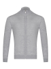 Джемпер- кардиган , ворот стойка, на молнии, дл/рук. (420, Светло-серый, 54 - XL)
