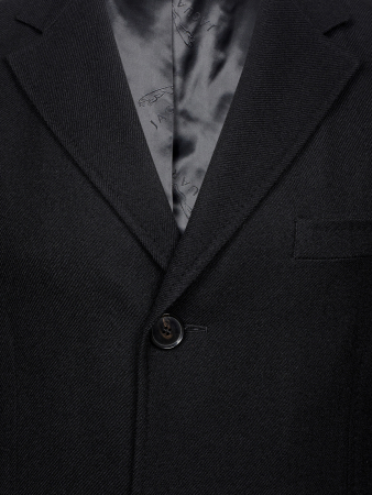 Пальто, BERRY, Jaguar, в полоску (19, Черный, 46 - XS)