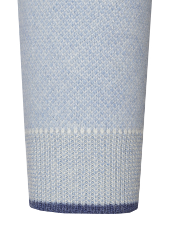 Джемпер, круглый ворот, длин. рукав (0003, Голубой, 58 - 3XL     )