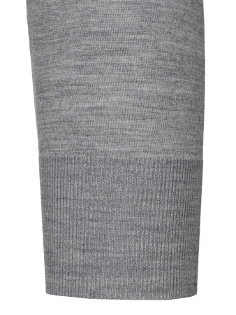 Джемпер, круглый вырез, заплат. на рук. (420, Светло-серый, 50 - M)