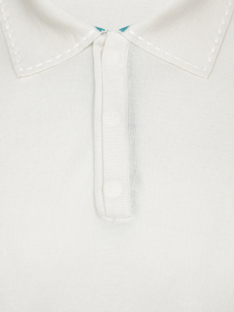 Поло Torras,  короткий рукав, однотонное (00020, Молочный, 56 - XXL  рукав 23 см)