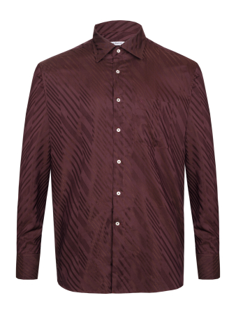 Сорочка, Cacharel, длин.рукав, клас., пуг. (900, Вишня, 46)