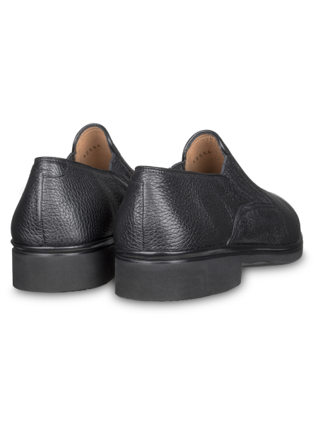 Туфли, Pakerson (999, Черный, 39, 100% кожа, Кожа олень 100%)