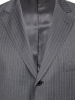 Костюм, Jaguar, классика, полоска, 3 пугов./1борт, 2шл (18, Темно-серый, 52 , 4)