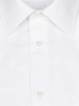 Сорочка, Ravazzolo, однотонная, длин. рукав (001, Белый, 42)