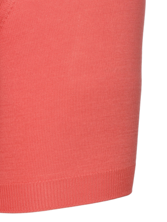 Поло SLIM, на пуговицах, короткий рукав, однотонное (024, Терракотовый, 50)