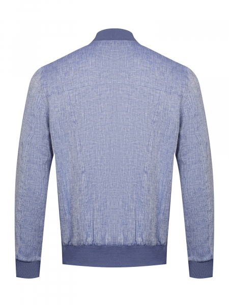 Ветровка, Schiatti, 2-стор, на молнии, на резинке, заплат. на рук., MEDUNO (4012, Голубой/Бежевый огур., 58)