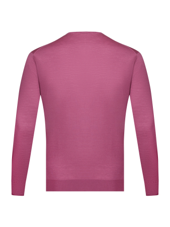 Джемпер, круглый ворот, дл/рукав (018, Сиреневый, 60)