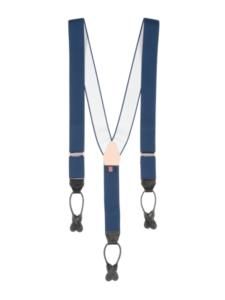 Подтяжки, Albert Thurston (20, Темно-синий, XL)