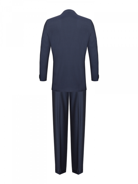 Костюм, S.M.T., классика, однотонный (007, Темно-синий, 50, 4)
