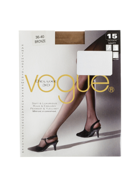 Колготки, Deluxe, 15 den (0511, Бронза, 36-40, 15 den)
