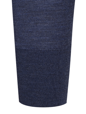 Джемпер, круглый ворот, SF, дл/ рукав 64 см (166, Темно-джинс., 58 - 3XL)