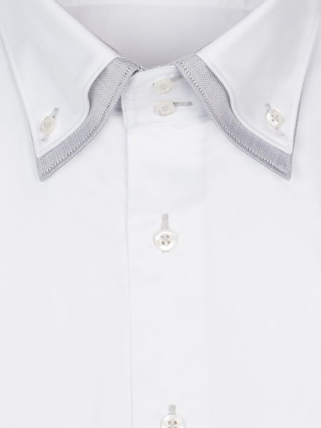 Сорочка, SMT, ДР, Lizbon, SF, двойной ворот (09, Белый, 43/44)