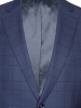 Костюм, Ravazzolo, средне-притал, клетка, 2 пугов. (16744, Темно-синий, 52 , L)