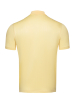 Поло ЕМ, однотонное, фактурная полоска, короткий рукав (S00, Желтый, 52 - L  рукав 25 см)