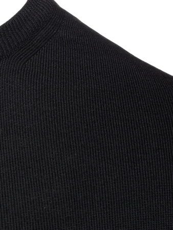 Джемпер, круглый ворот, дл/рукав (002, Черный, 66)