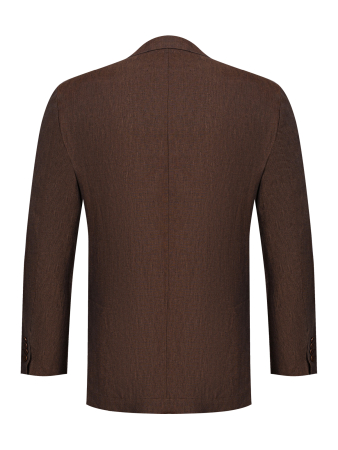 Пиджак, Torras, накладные карманы (00442, Коричневый, 54 - XL)