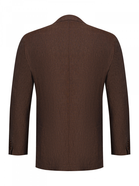 Пиджак, Torras, накладные карманы (00442, Коричневый, 54 - XL)