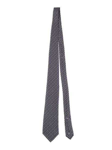 Галстук, S.M.Tauzen, мелкий огурчик (15, Черный, 150 см)