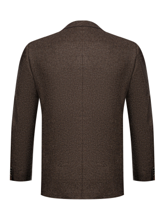 Пиджак, Jaguar SURREY, однотон. (36, Коричневый, 48 - S, 6)