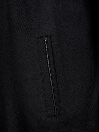 Пальто, съемная меховая подстёжка , съемный мех. воротник (00510, Черный, 60 - 4XL )