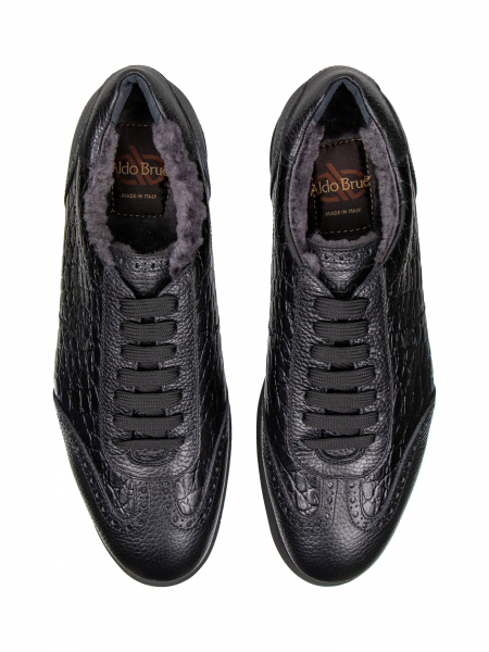 Кроссовки, Aldo Brue (Черный, 41)
