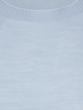 Джемпер, круглый ворот (606, Голубой, 56)