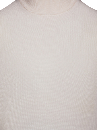 Джемпер, стойка, однотон., дл/рукав (001, Белый, 54 - XL)